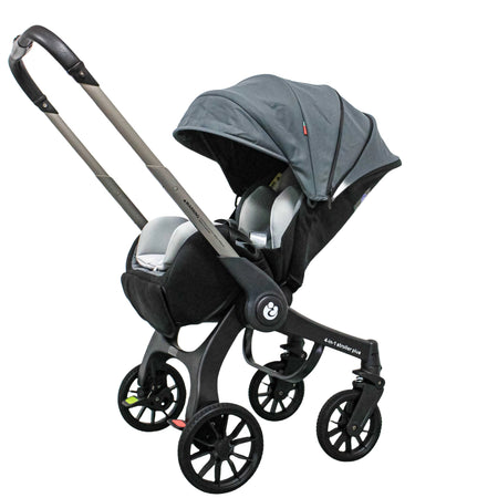 New Baby Stroller 4In1 Multifunctional Newborn Baby Carriage 3In1 Stroller Foldable Basket Type Seat